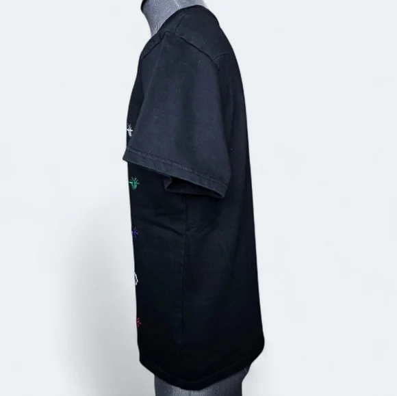 Dior | Embroidered Bee Tee | Multicolor | Sprawling Logo | Hedi Slimane | Mens - Picture 8 of 15